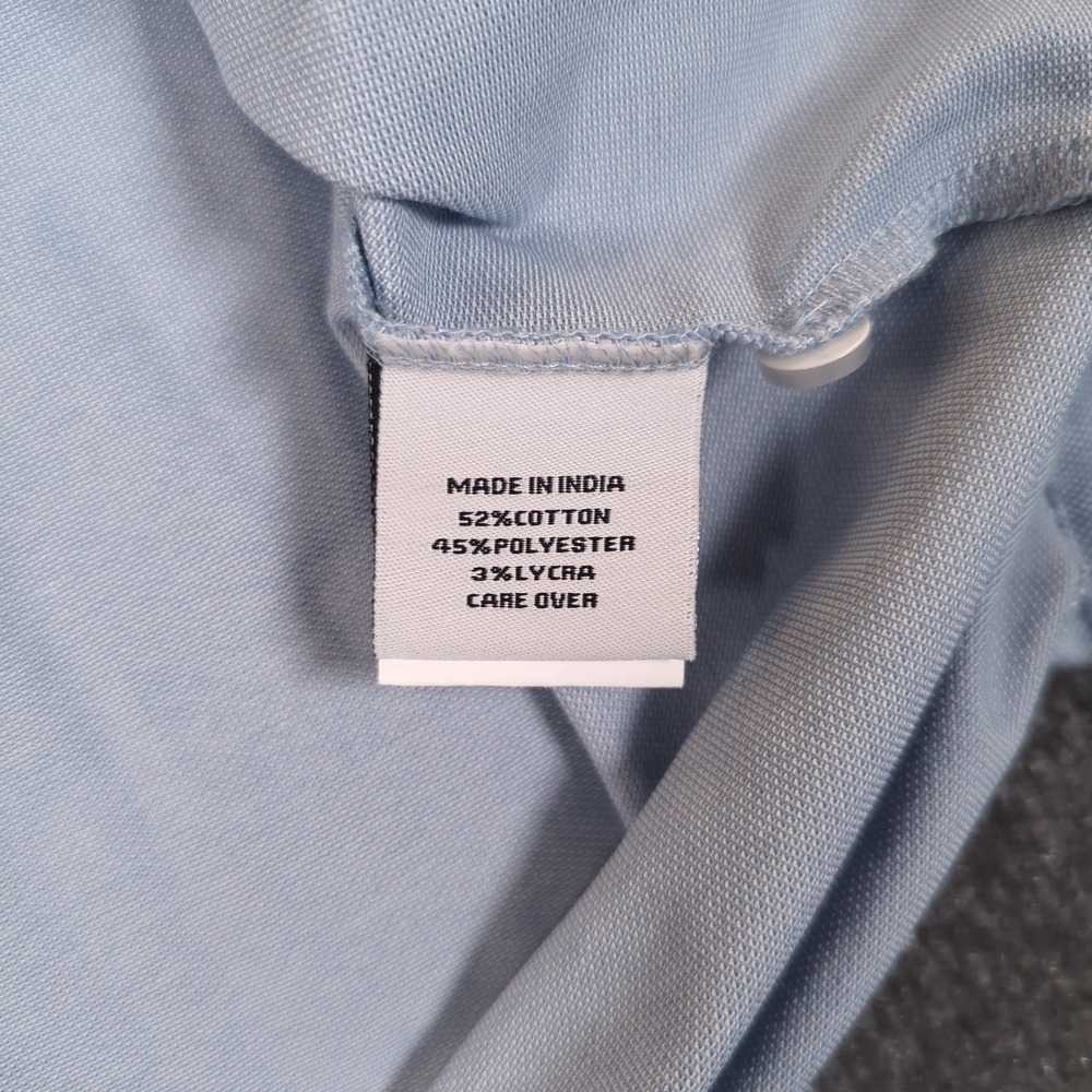 Black Dog Beachfront Collection Mens 2XL Blue Polo Shirt Short Sleeve Logo #2734 - Picture 5 of 7